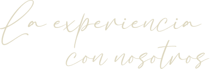 La experiencia con nosotros